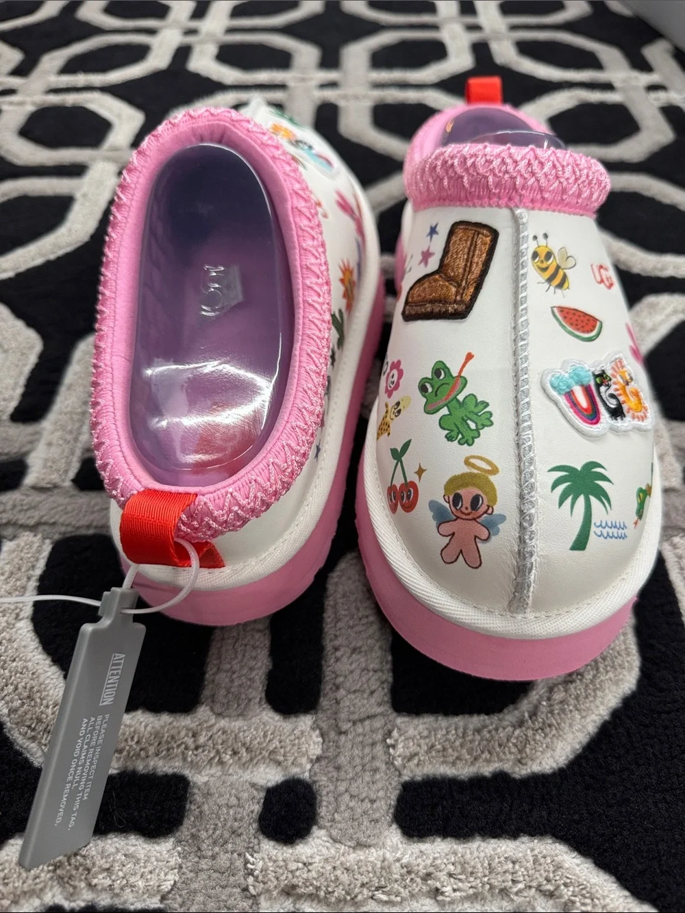 UGG Kids Tazz Pop Sketch Slippers